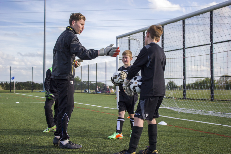 Norwich City Community Sports Foundation Goalkeeping Skill Centre 5 9 Years Lynn Grove Block 1